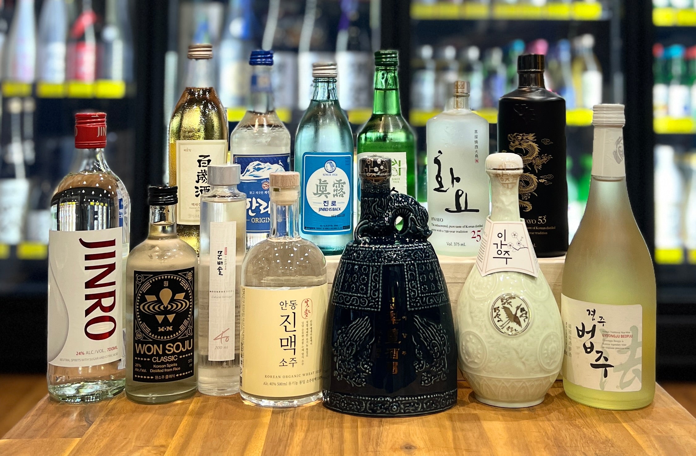 Korean Soju & Traditional Spirits