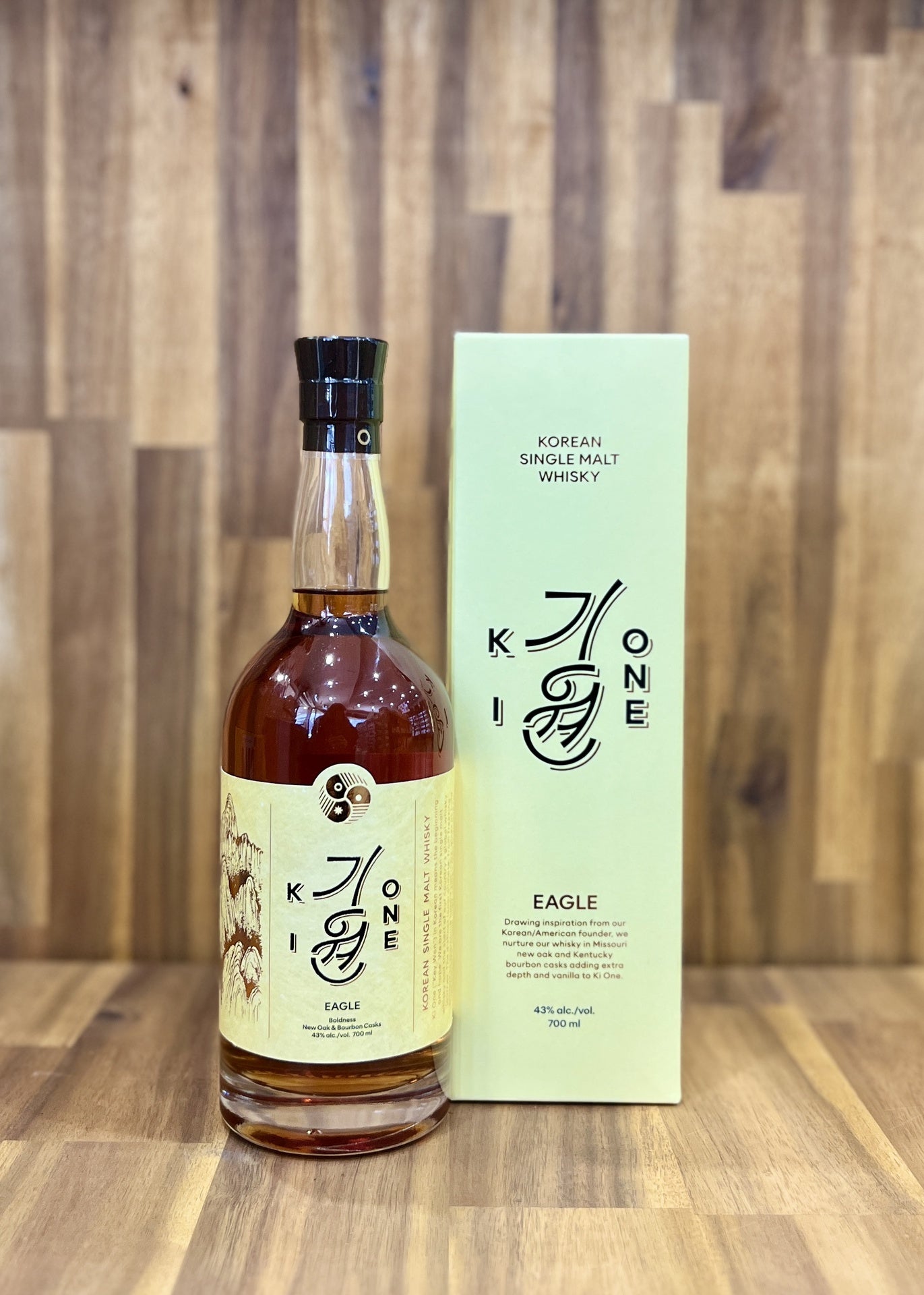 Whisky] KI ONE Eagle Single Malt Whisky 700ml – ASIANA LIQUOR