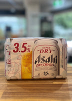 [Beer] ASAHI Super Dry Crystal 350ml x 6cans