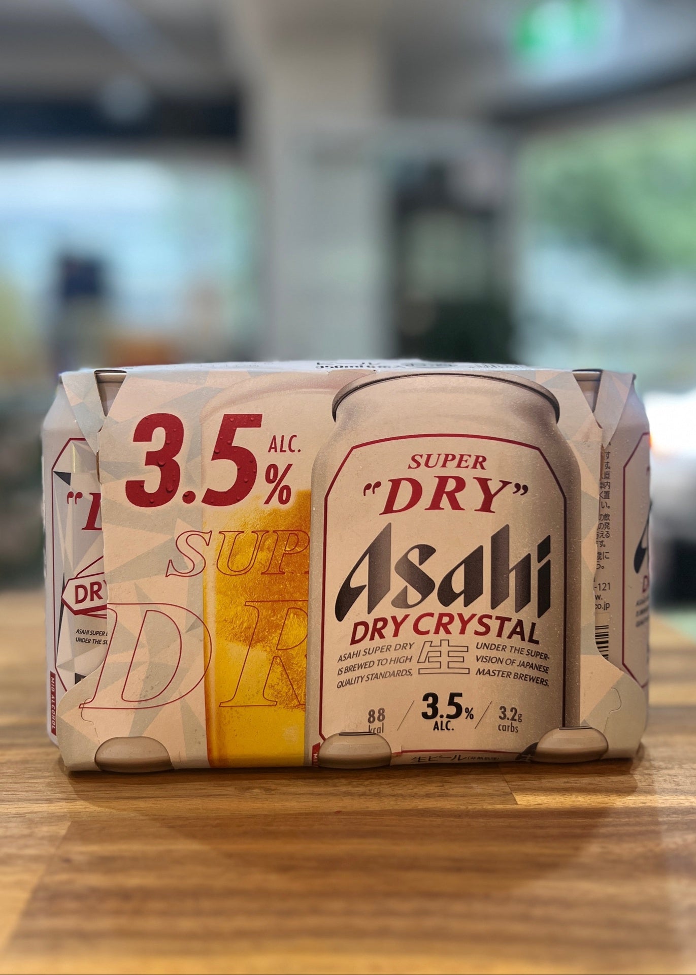 [Beer] ASAHI Super Dry Crystal 350ml x 6cans