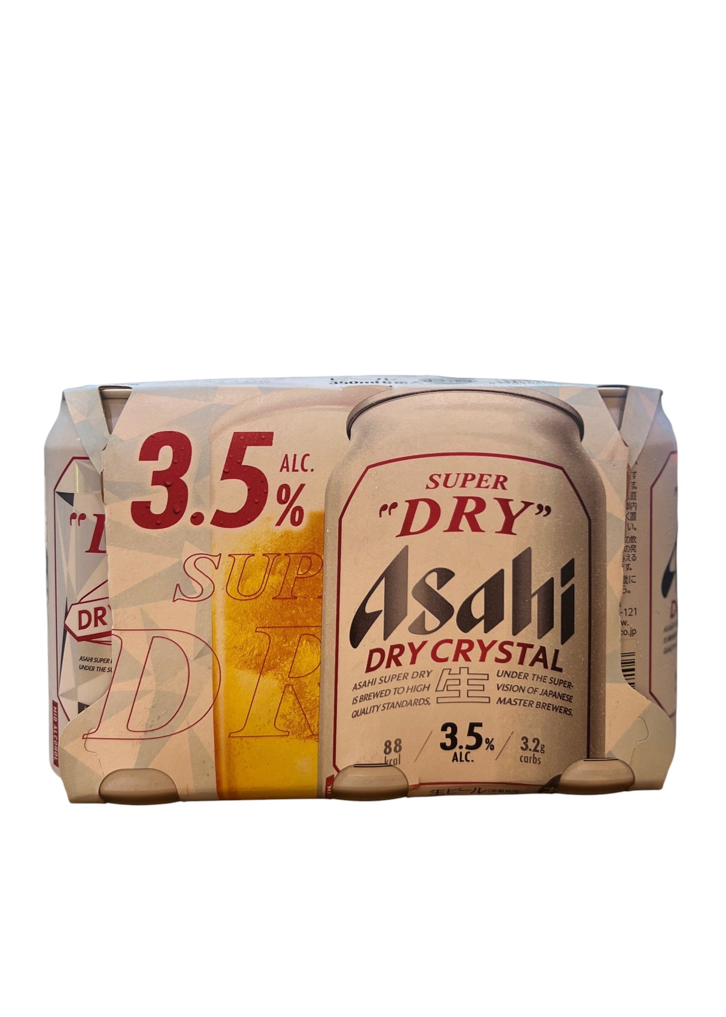 [Beer] ASAHI Super Dry Crystal 350ml x 6cans