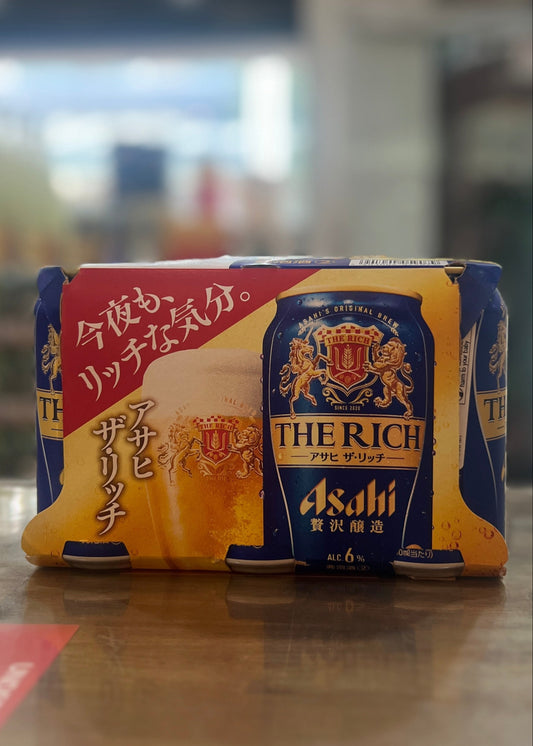 ASAHI The Rich 350ml x 6cans