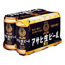 ASAHI Maruefu Draft Black Beer 350ml x 6cans