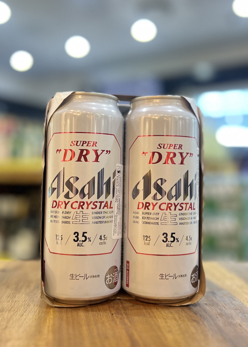 [Beer] ASAHI Super Dry Crystal 500ml x 6cans