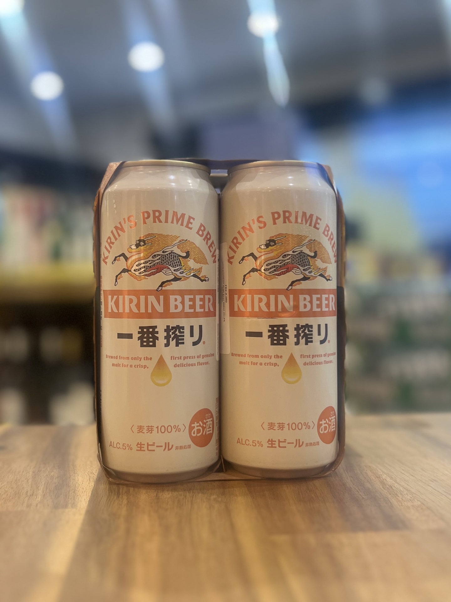 [Beer] KIRIN Ichiban Shibori 500ml x 6cans