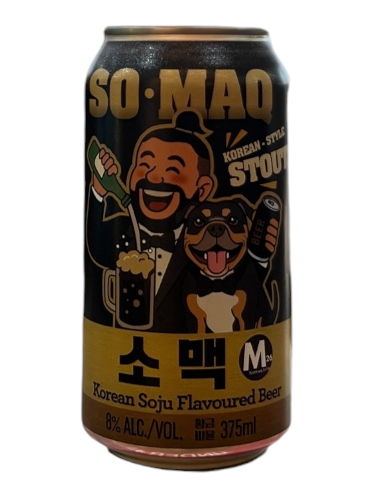 [Beer] SOMAQ - Soju mixed with Beer Stout 375ml