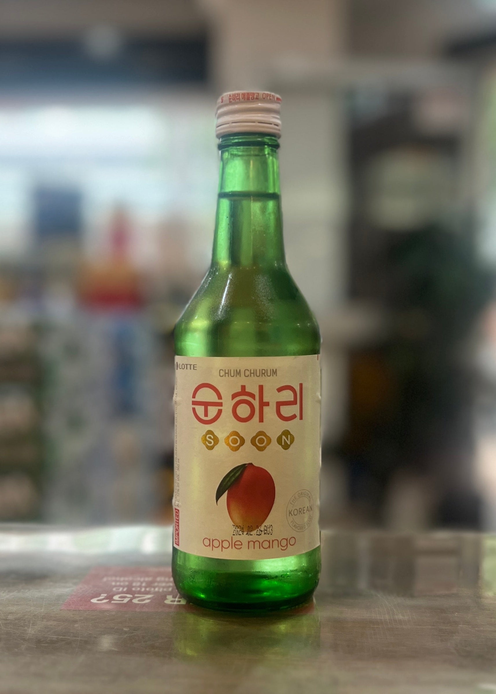 [Flavoured Soju]  CHUM CHURUM - SOONHARI Apple&Mango 360ml