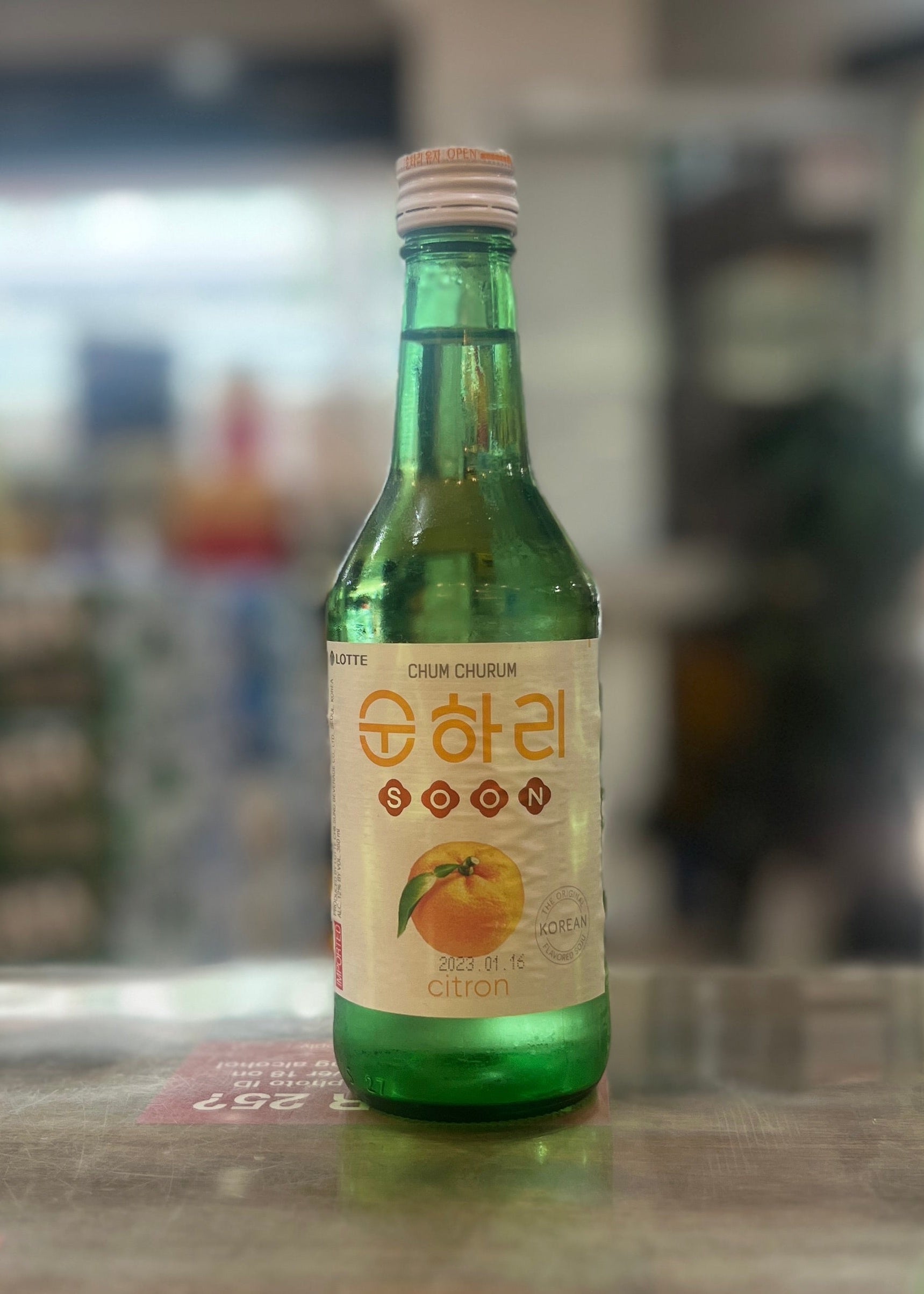 [Flavoured Soju] CHUM CHURUM - SOONHARI Citron 360ml