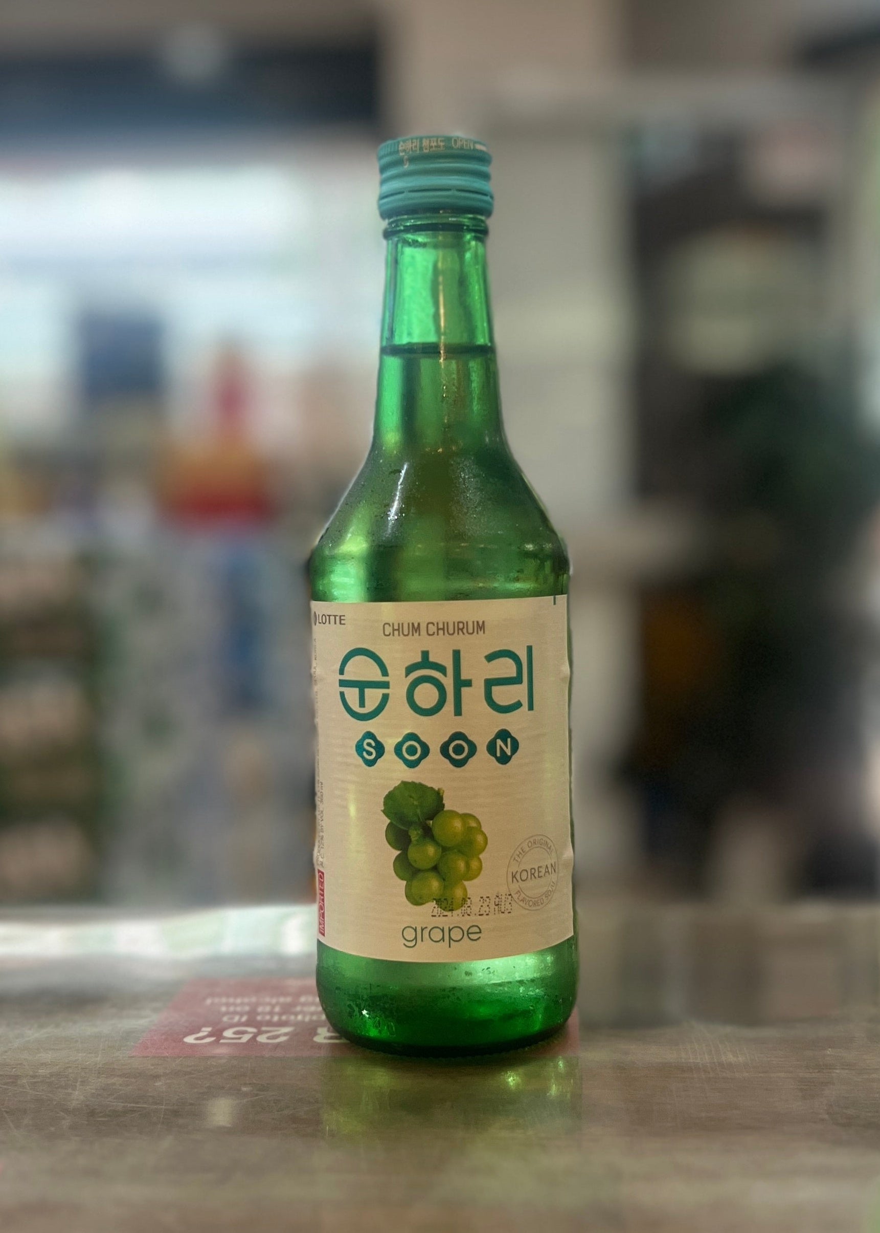 [Flavoured Soju] CHUM CHURUM - SOONHARI Grape 360ml