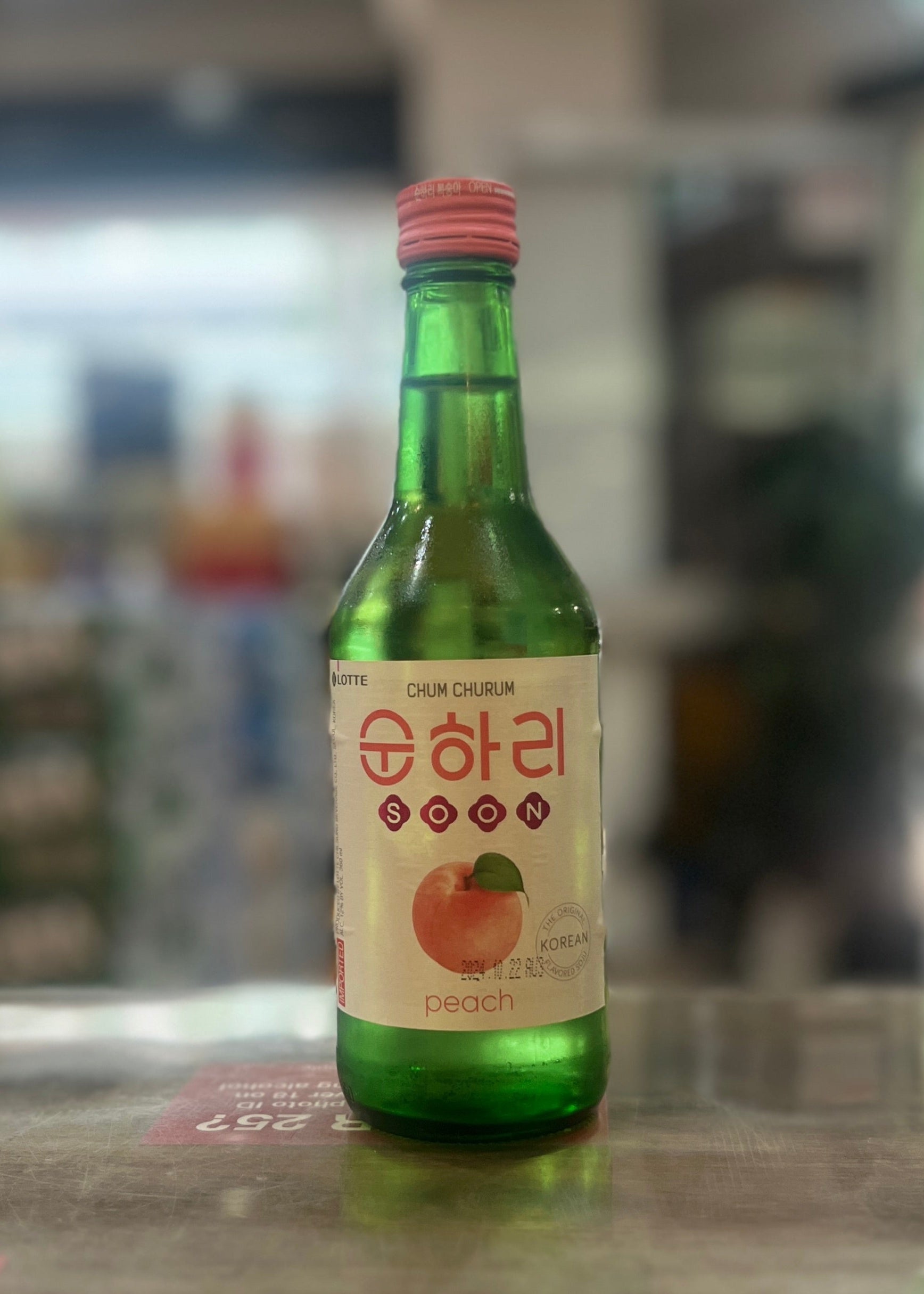 [Flavoured Soju] CHUM CHURUM - SOONHARI Peach 360ml