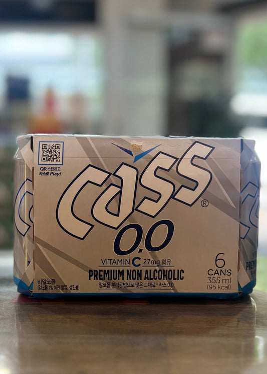 Cass Zero alcohol 355ml x 6cans