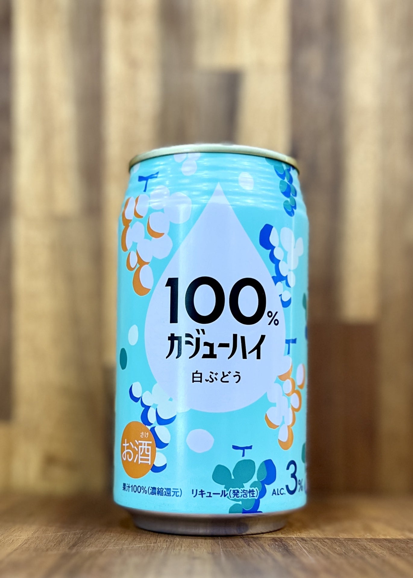 [RTD] DAITO Kaju-hi White Grape Chuhai 340ml