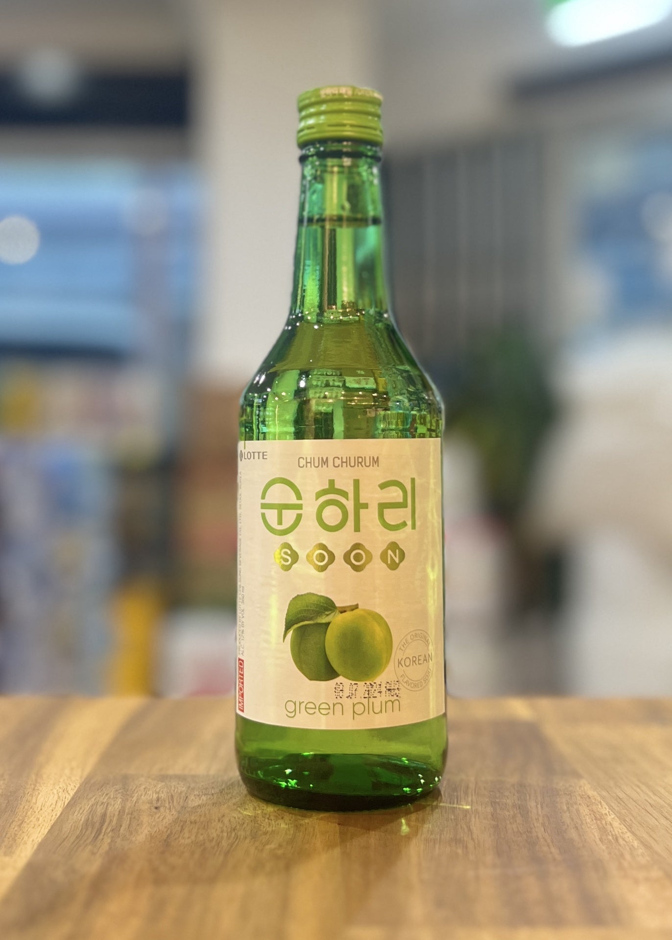 [Flavoured Soju] CHUM CHURUM - SOONHARI Green Plum 360ml