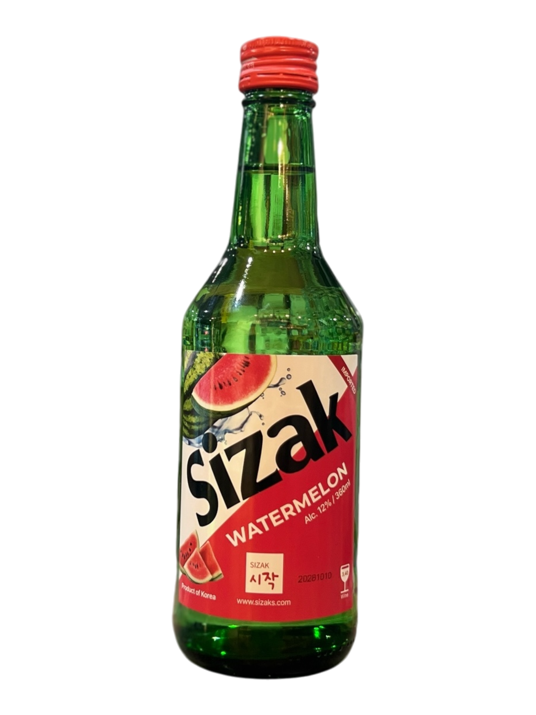 [Flavoured Soju] SIZAK Soju Watermelon 360ml