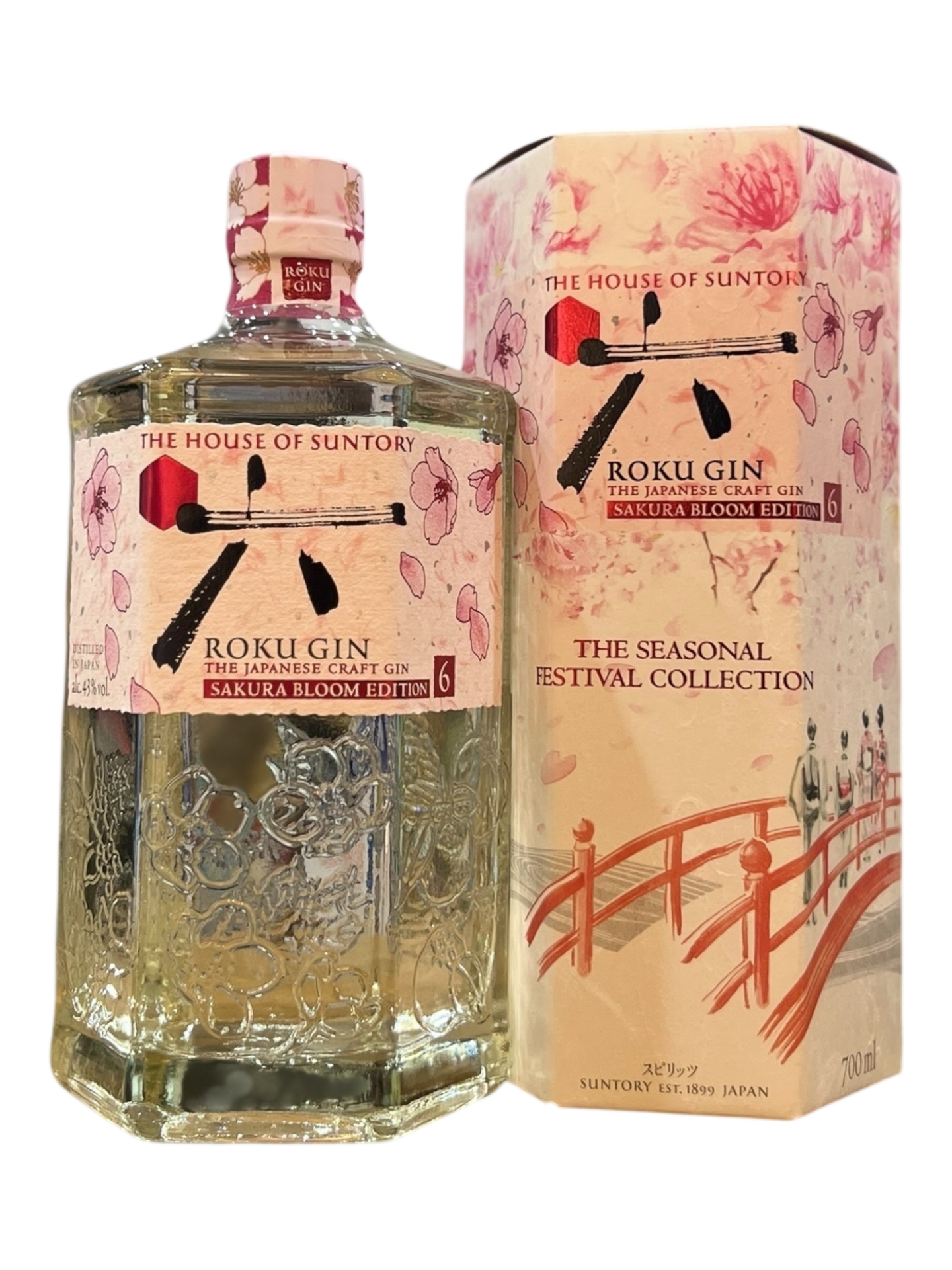 [Gin] SUNTORY Sakura Blossom Limited Edition Gin 700ml