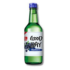 [Flavoured Soju] GOOD DAY Blueberry 360ml