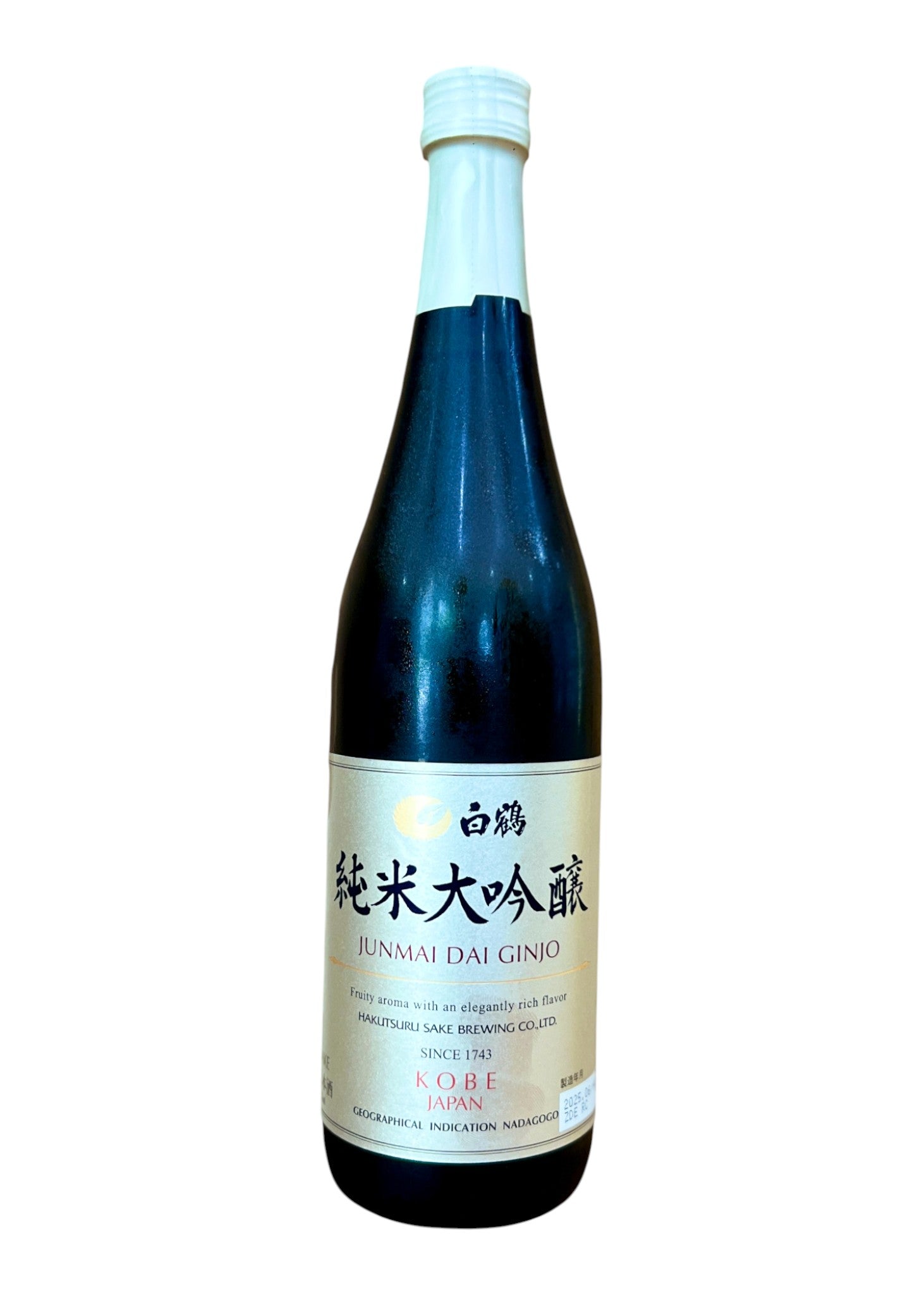[Sake] HAKUTSURU Junmai Daiginjo 720ml