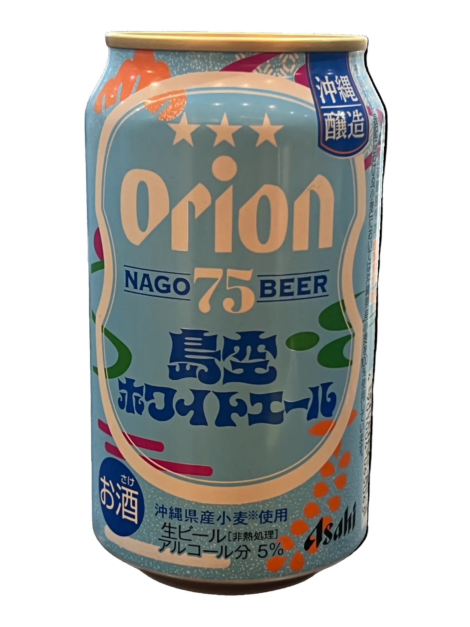 [Beer] ASAHI Orion NAGO 75 Beer Shima-Sora White Ale 350ml