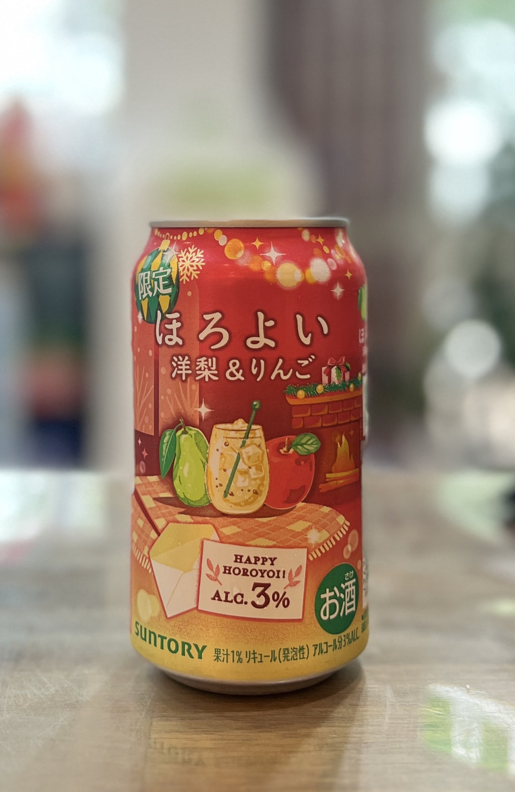 [RTD] SUNTORY Horoyoi Pear & Apple 350ml