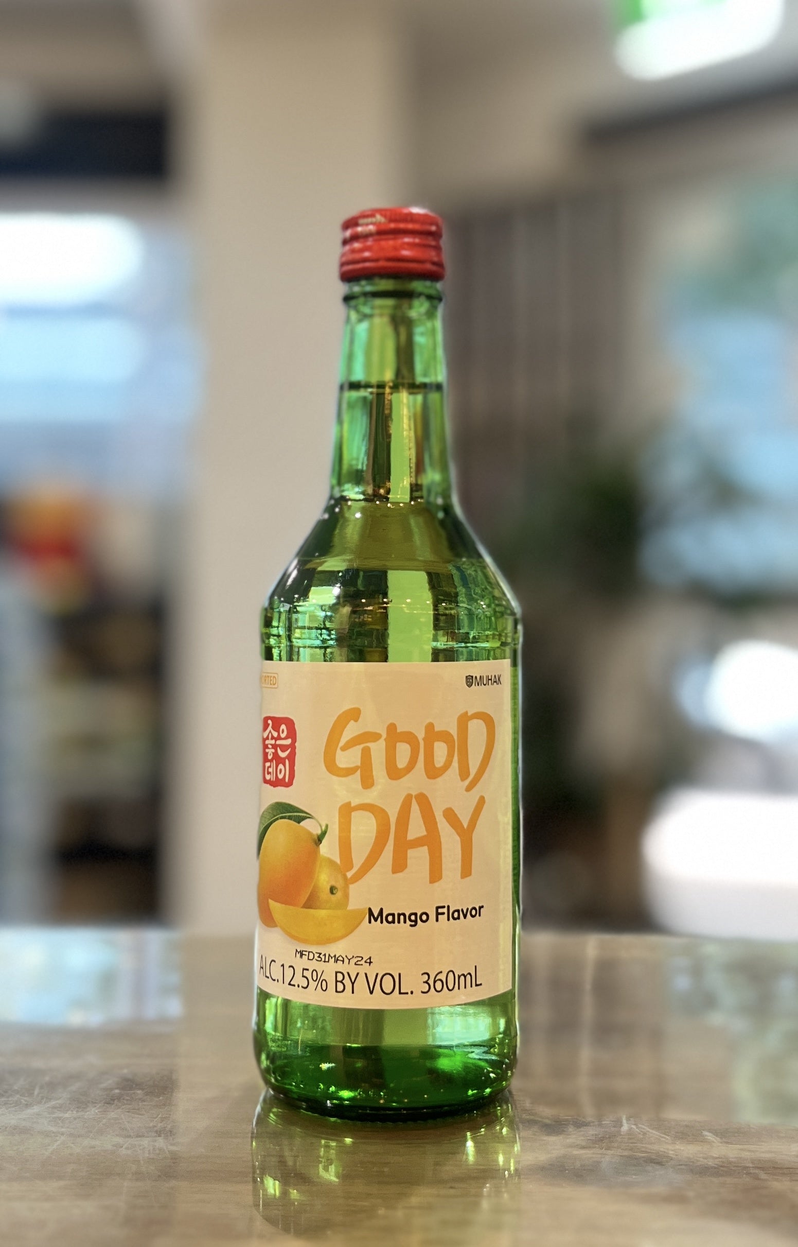 [Flavoured Soju] GOOD DAY Mango 360ml