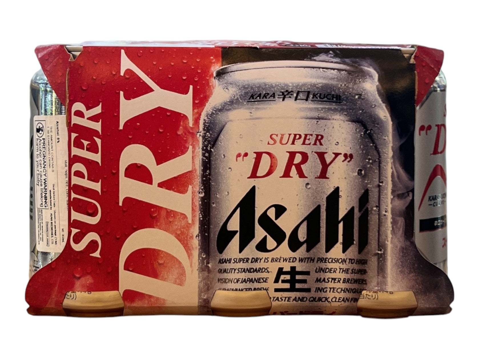 [Beer] ASAHI Super Dry Beer 350ml x 6cans