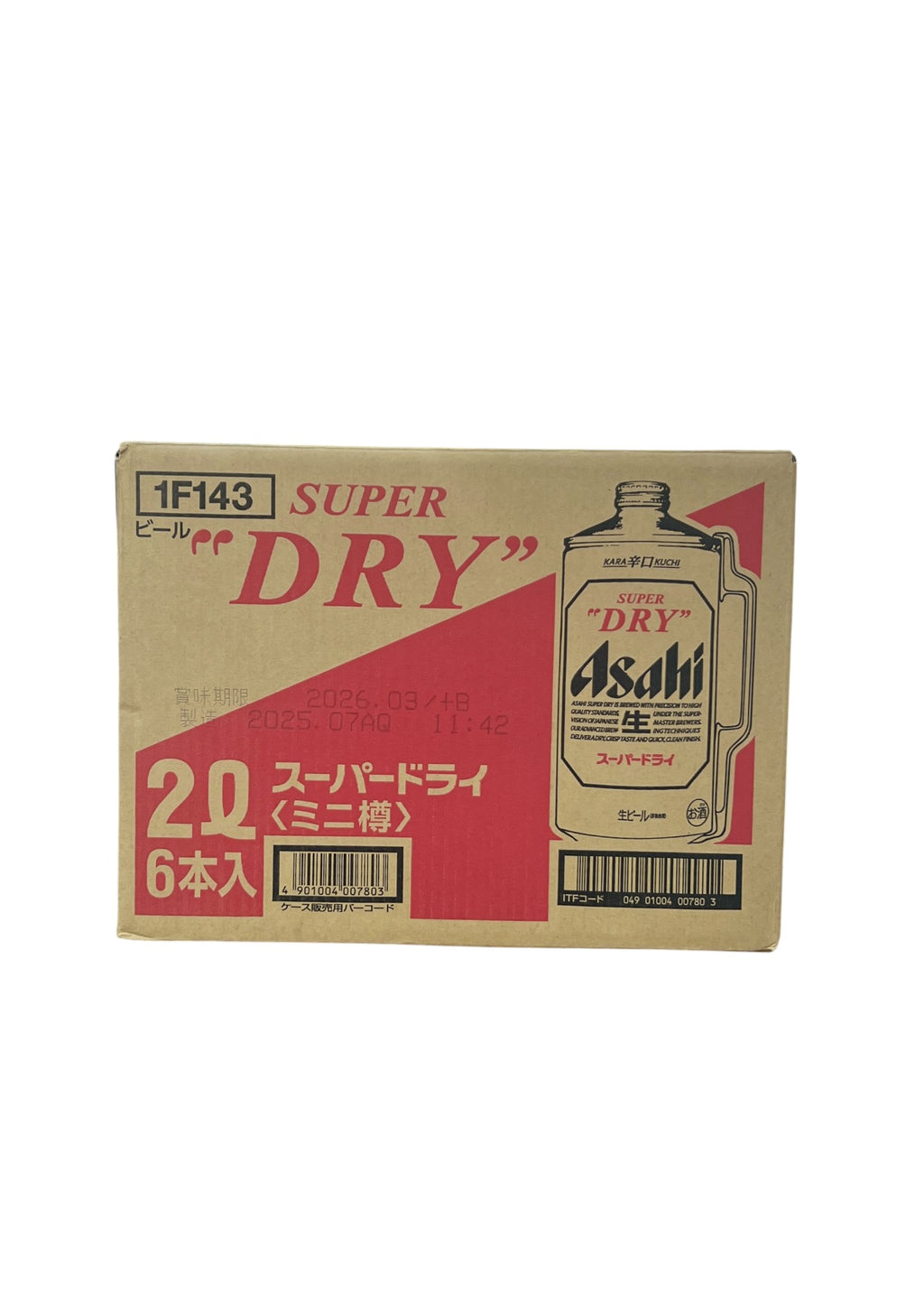 [Beer] ASAHI Super Dry 2L x 6cans