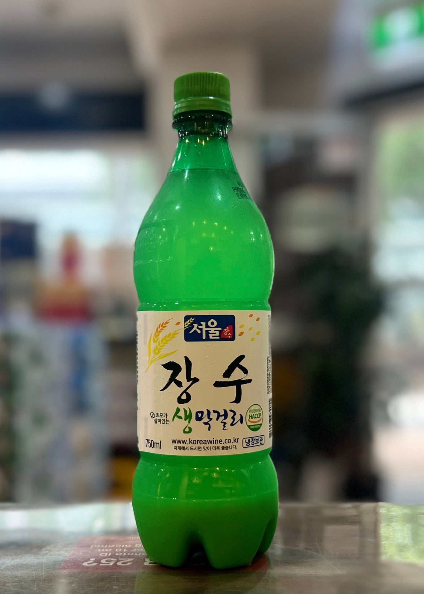 [Original Makgeolli] SEOUL JANGSOO Rice Makgeolli 750ml