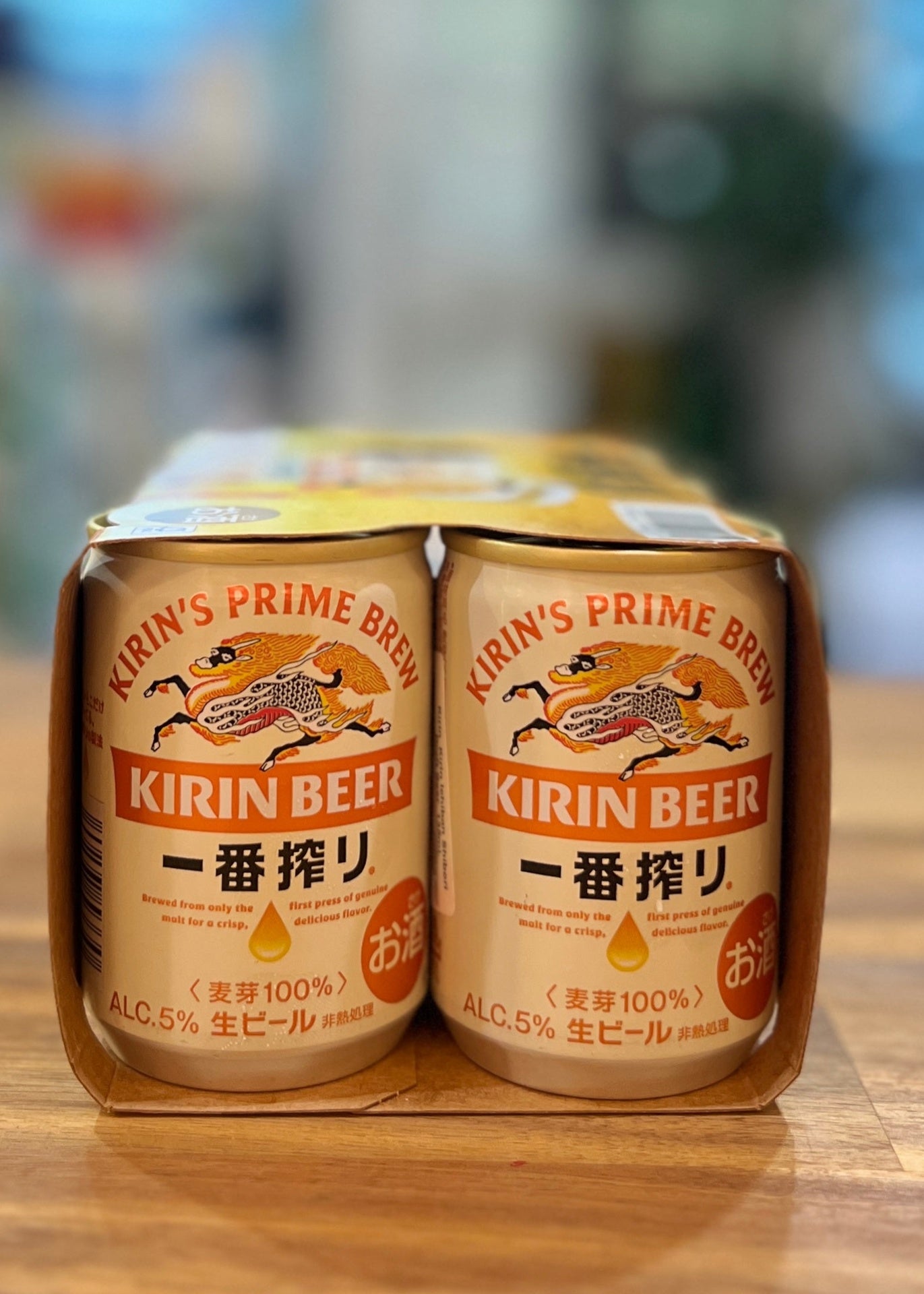 [Beer] KIRIN Ichiban Shibori Beer 135ml x 6cans