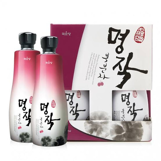 KSD MyungJak Bokbunja Gift Set 375ml x 2bottles