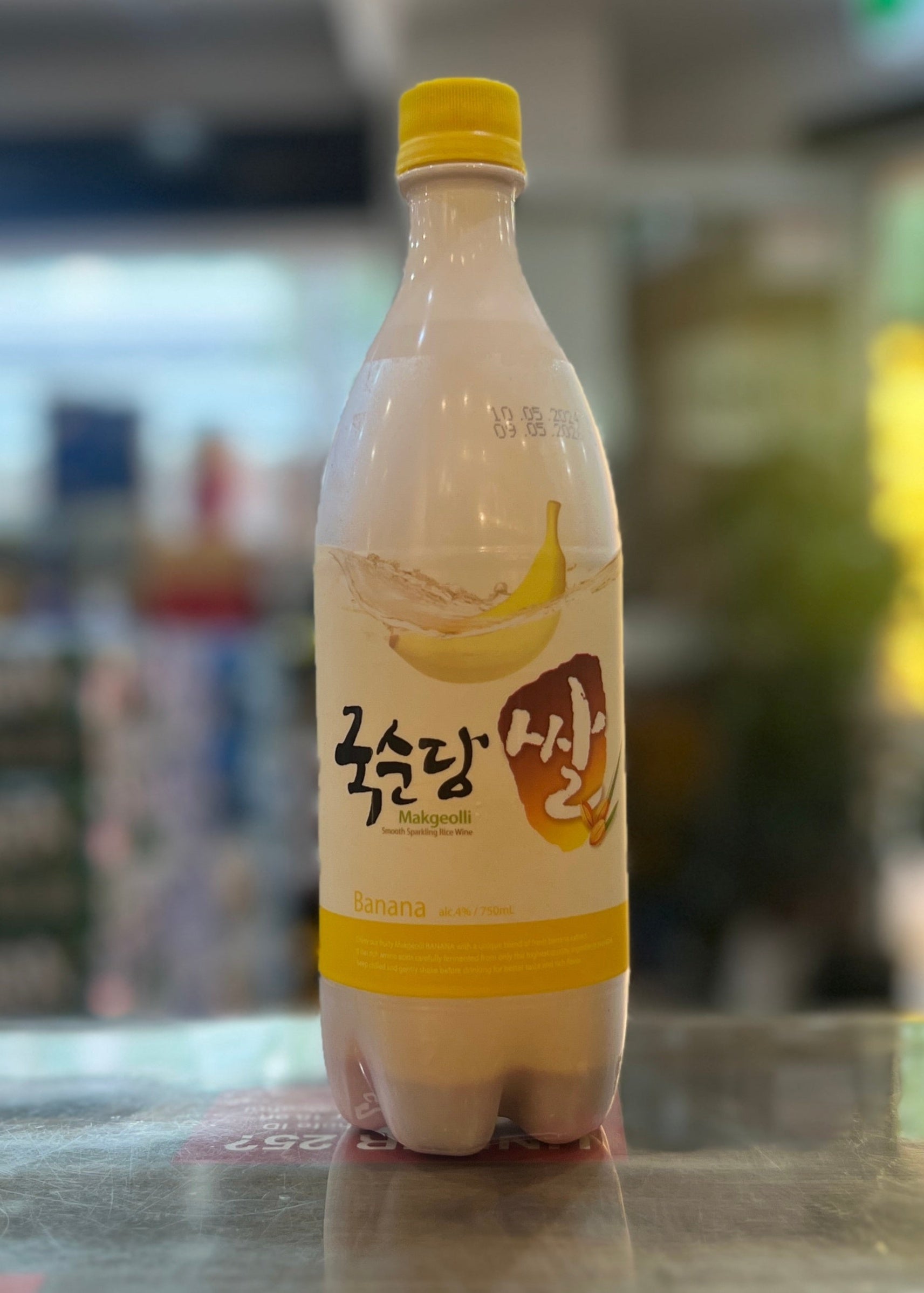 [Flavoured Makgeolli] KSD Makgeolli Banana 750ml