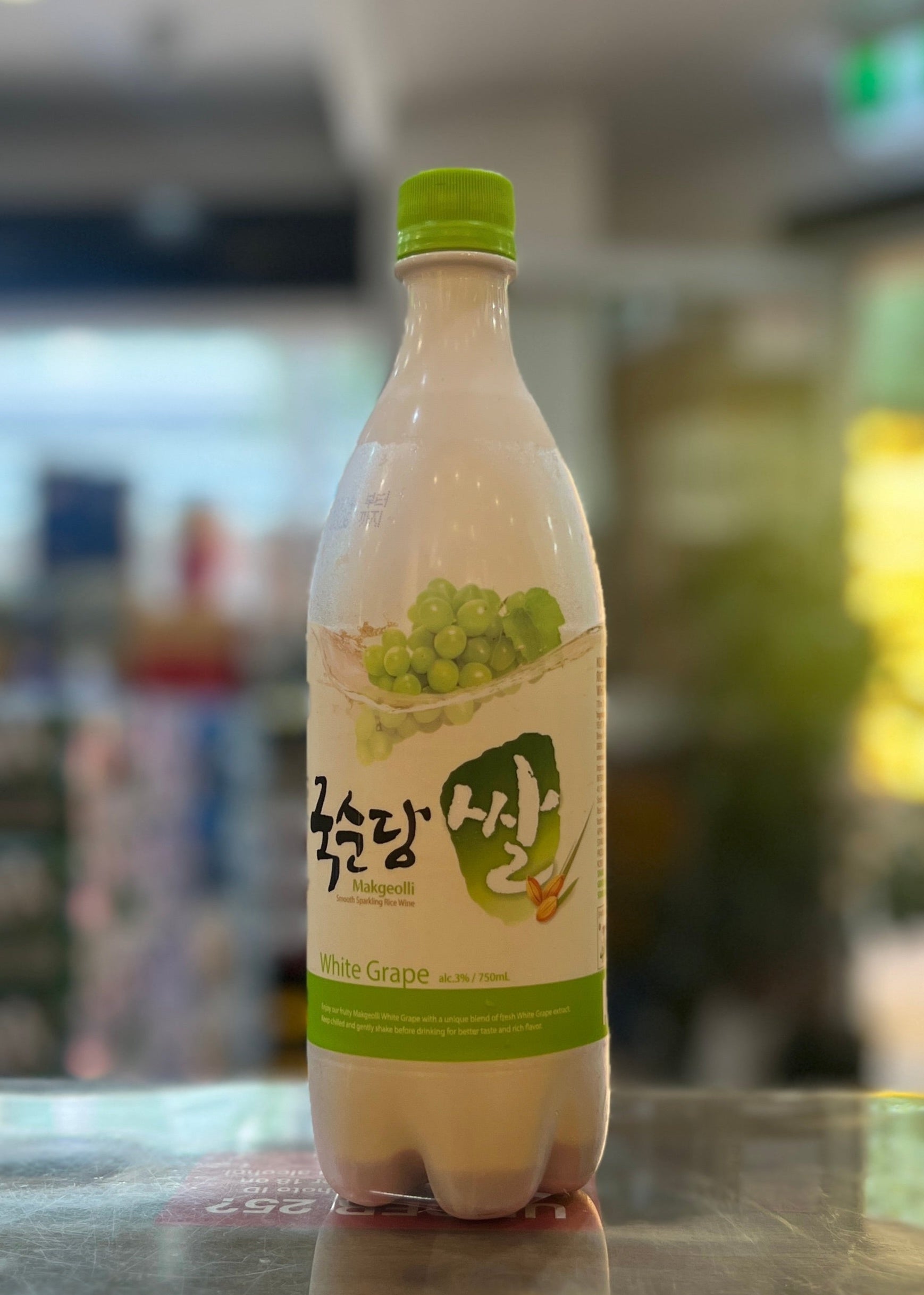 [Flavoured Makgeolli] KSD Makgeolli White Grape 750ml