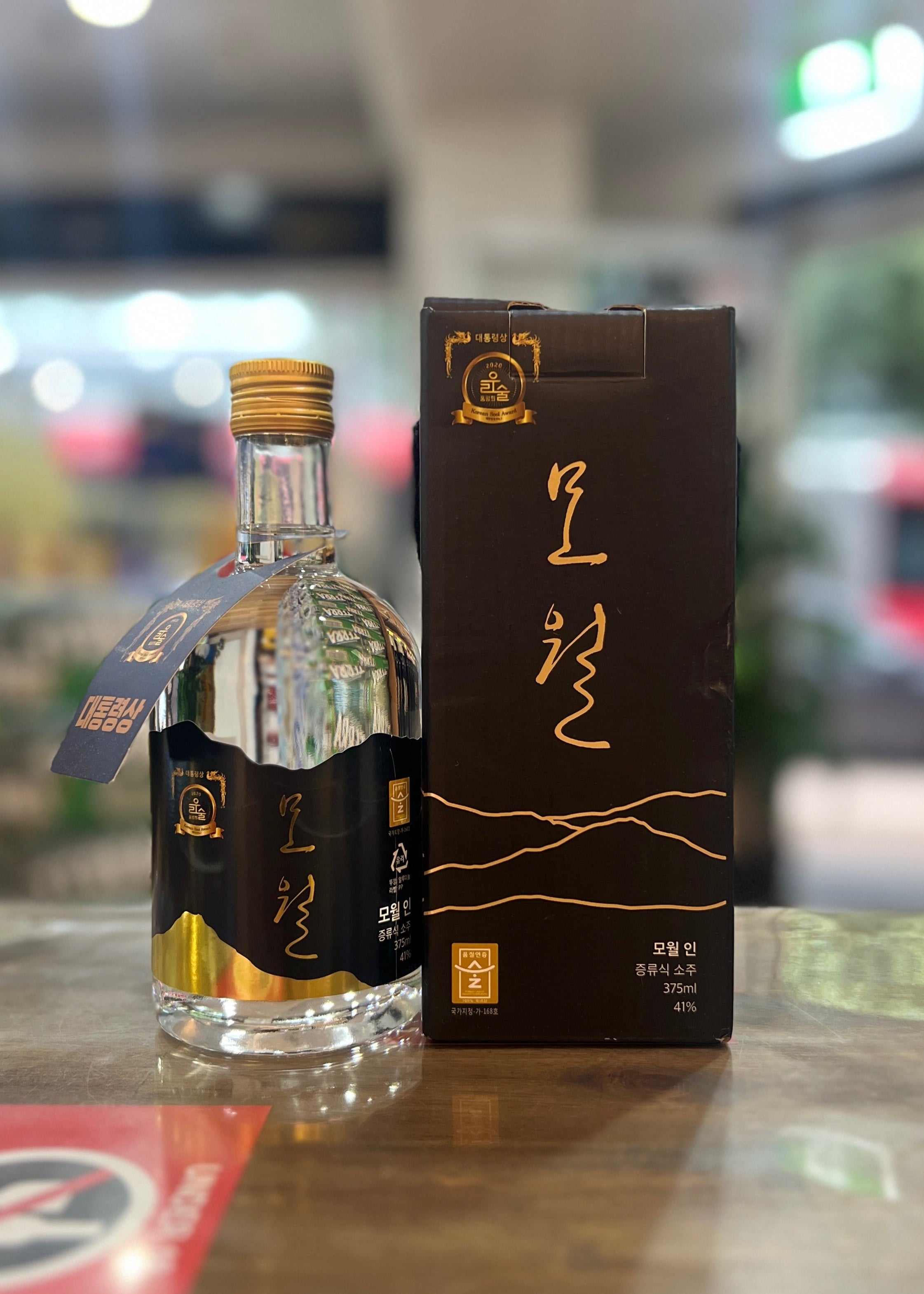 [Premium Soju] MOWALL IN Distilled Soju 41 375ml
