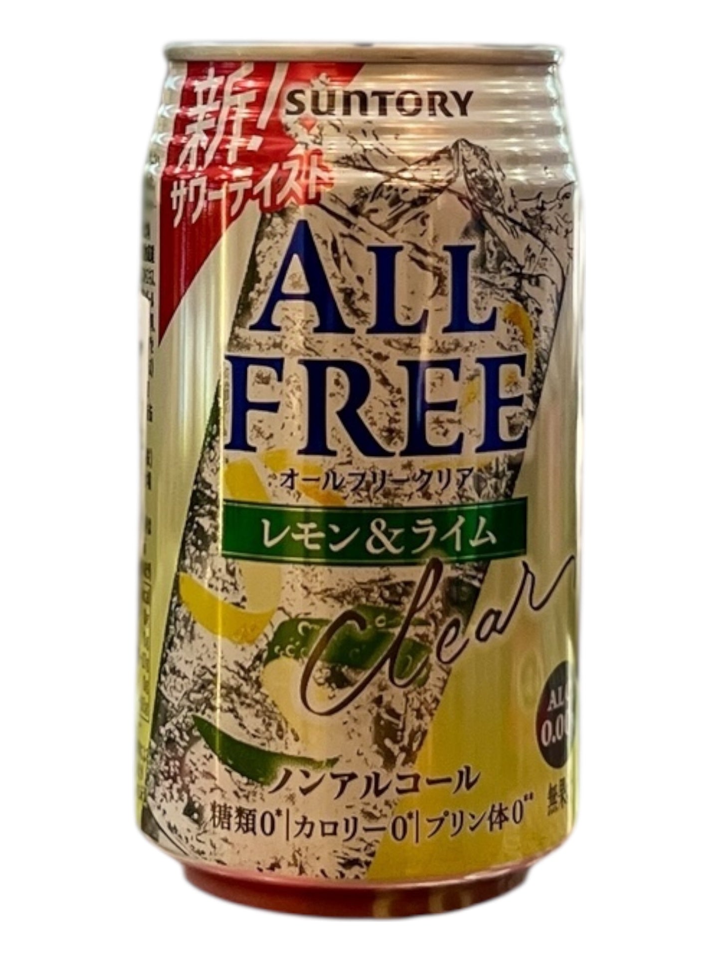 [Non Alcoholic] SUNTORY ALL FREE Lemon Lime 350ml