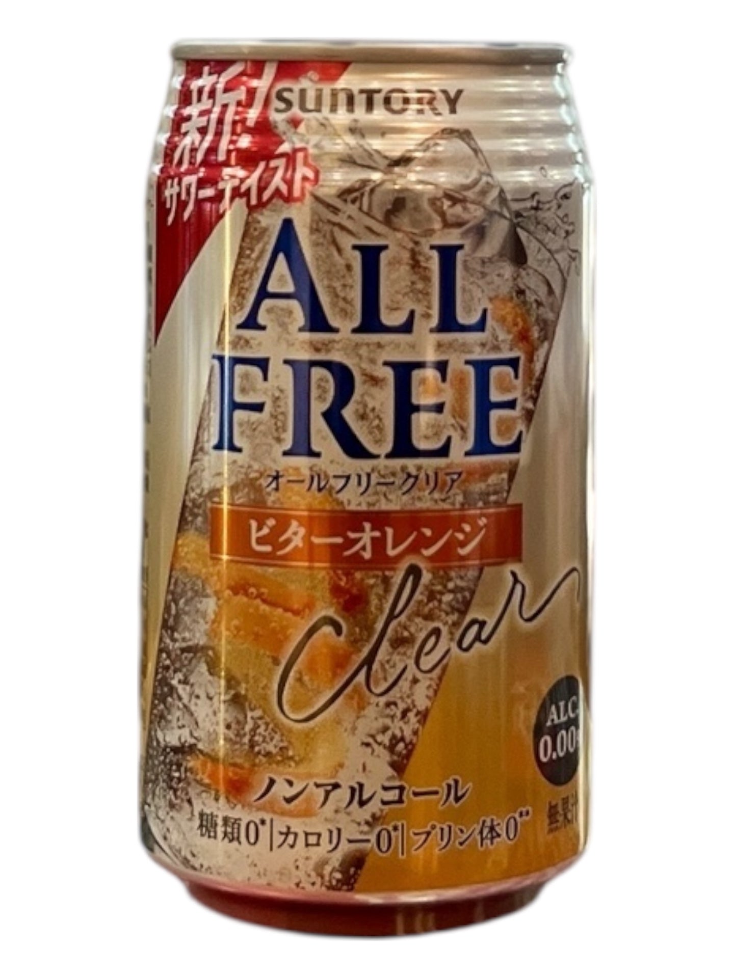 [Non Alcoholic] SUNTORY ALL FREE Orange Bitter 350ml