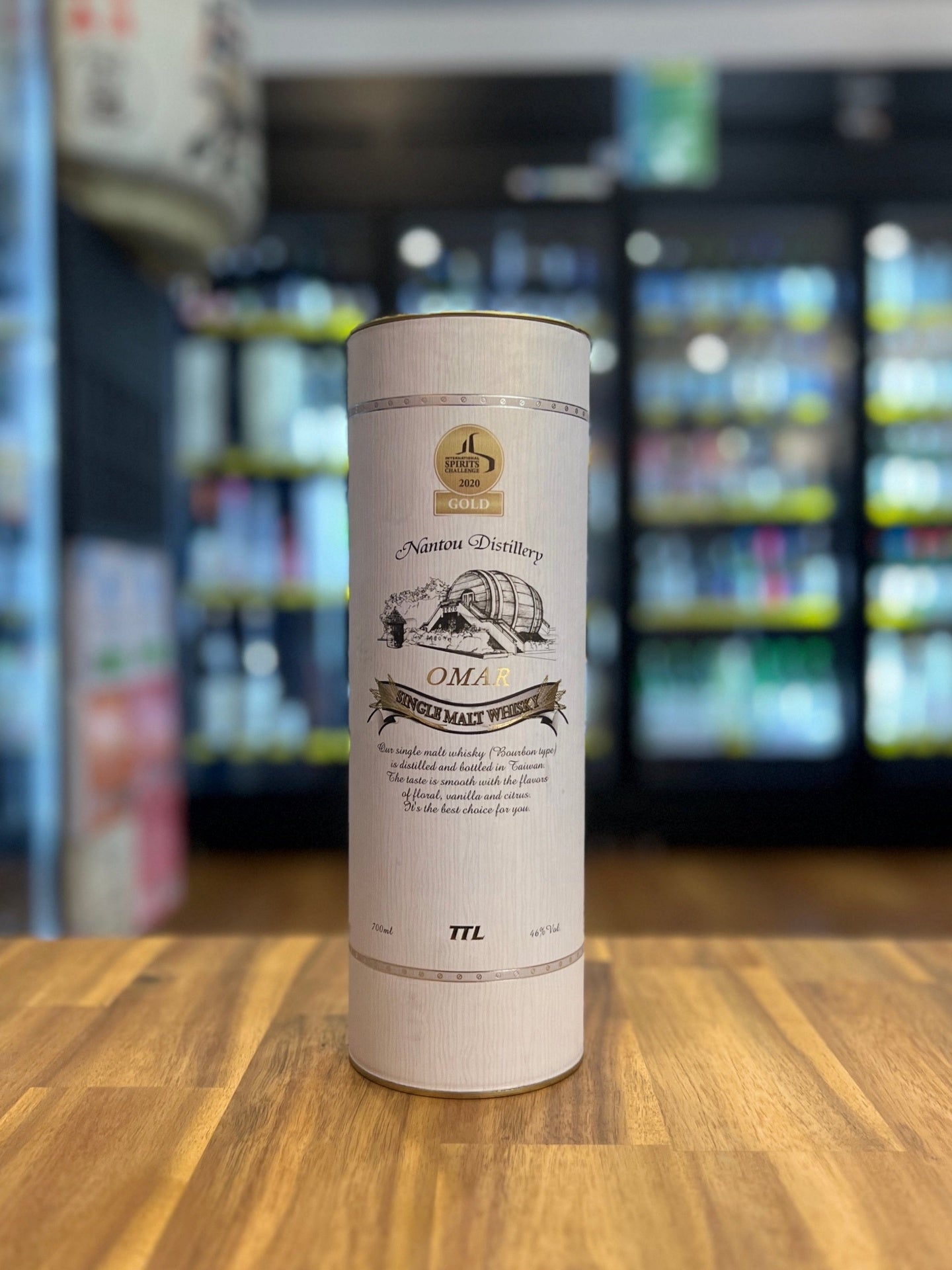 [Whisky] OMAR Single Malt Whisky Bourbon 700ml