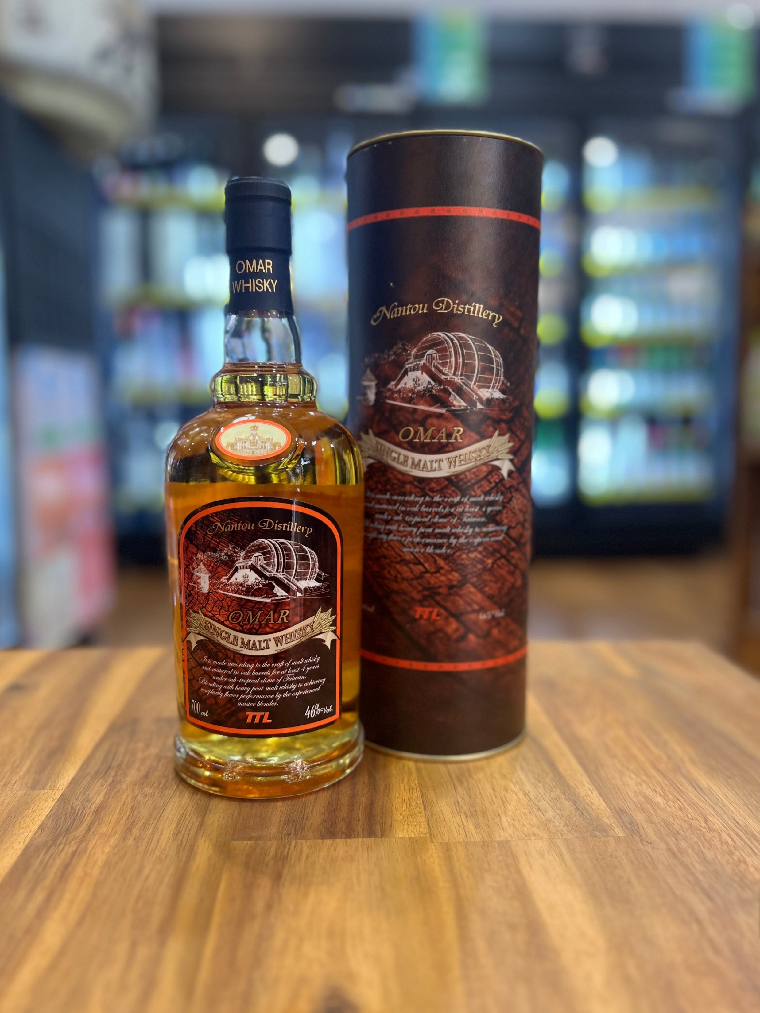 [Whisky] OMAR Single Malt Whisky Peated 700ml
