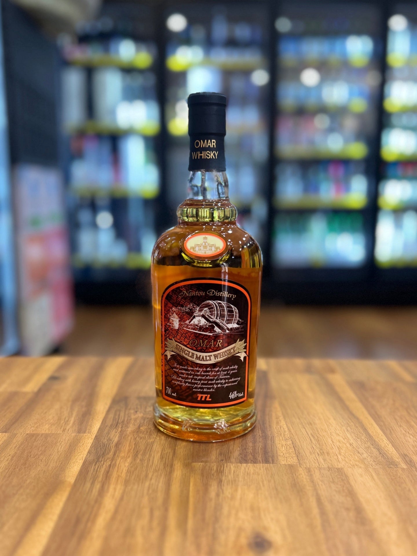 [Whisky] OMAR Single Malt Whisky Peated 700ml