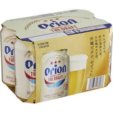 ASAHI Orion The Draft 350ml x 6cans