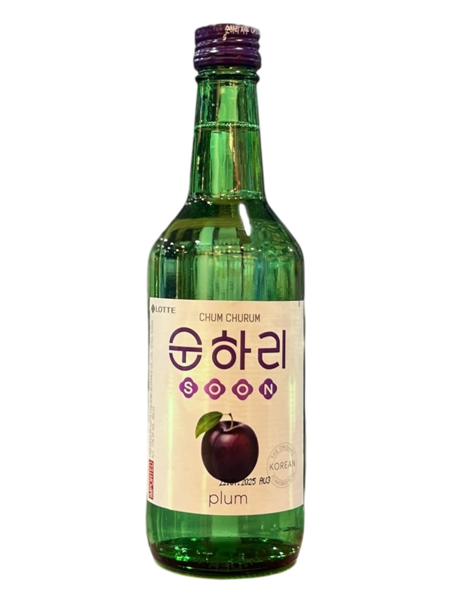 [Flavoured Soju]  CHUM CHURUM - SOONHARI Plum 360ml