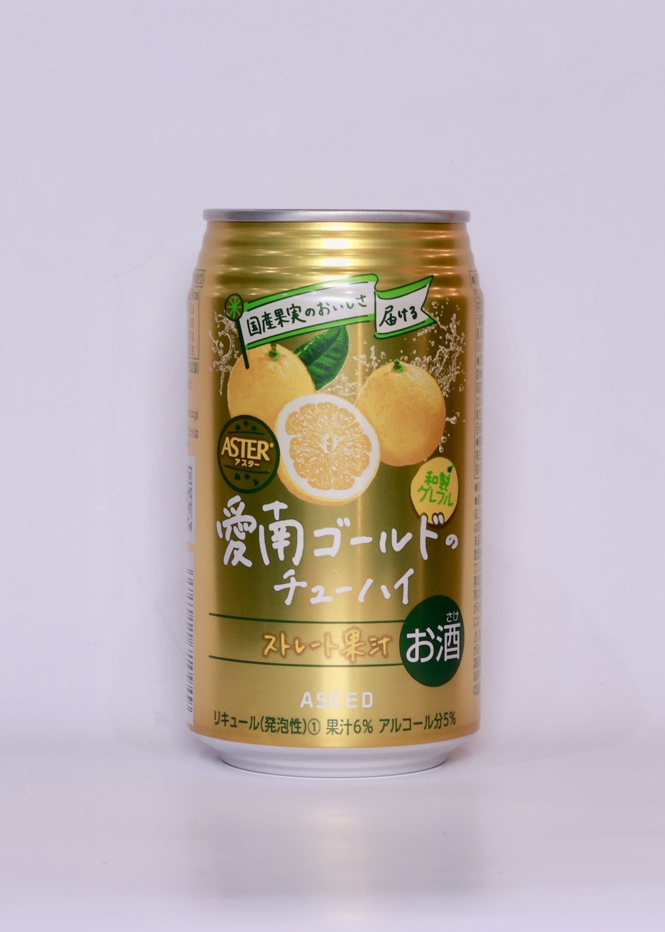 [RTD] ASEED Aster Aidan Gold Japanese Grapefruit Chuhai 350ml