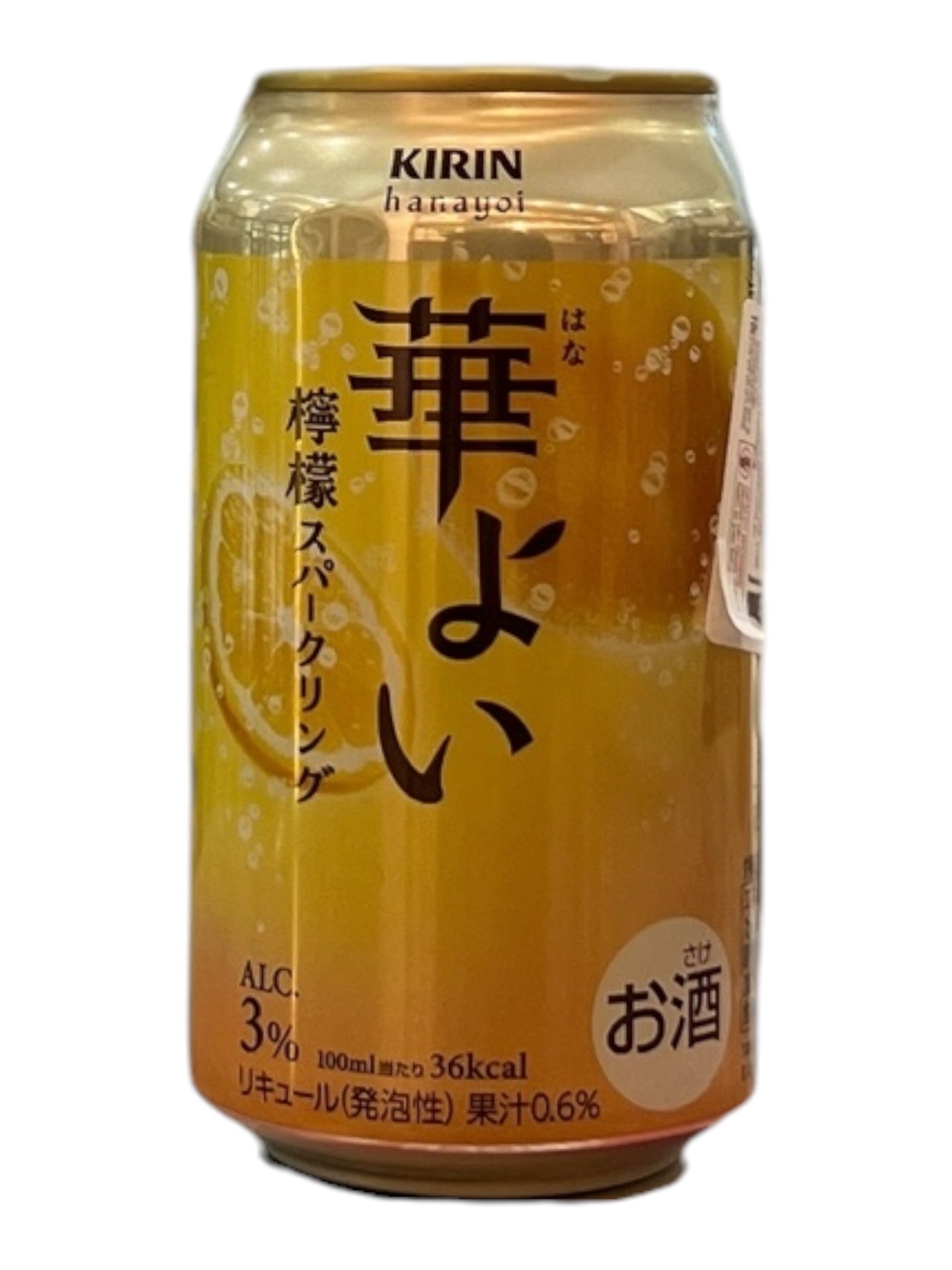 [RTD] KIRIN Hanayoi Lemon Sparkling 350ml