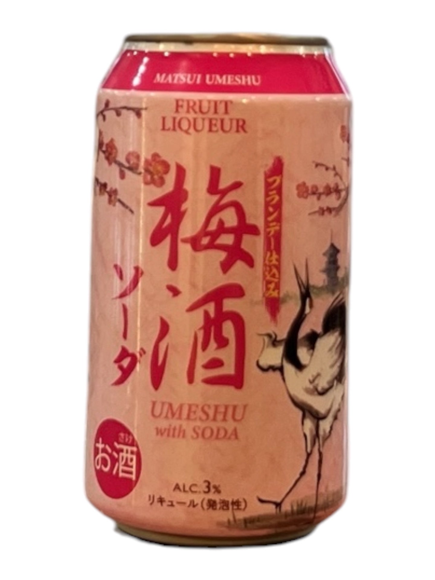 [RTD] MATSUI Brandy Umeshu Soda 350ml