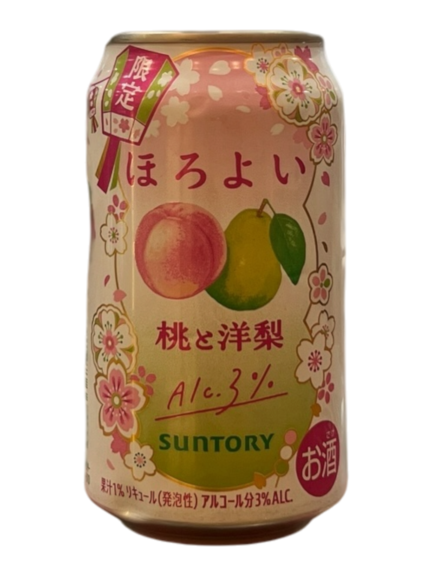[RTD] SUNTORY Horoyoi Peach & Pear 350ml