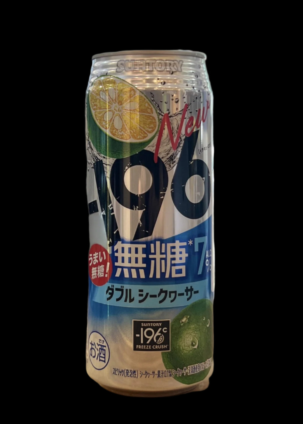 [RTD] SUNTORY Strong Zero -196 Double Flat Lemon (7%) 500ml