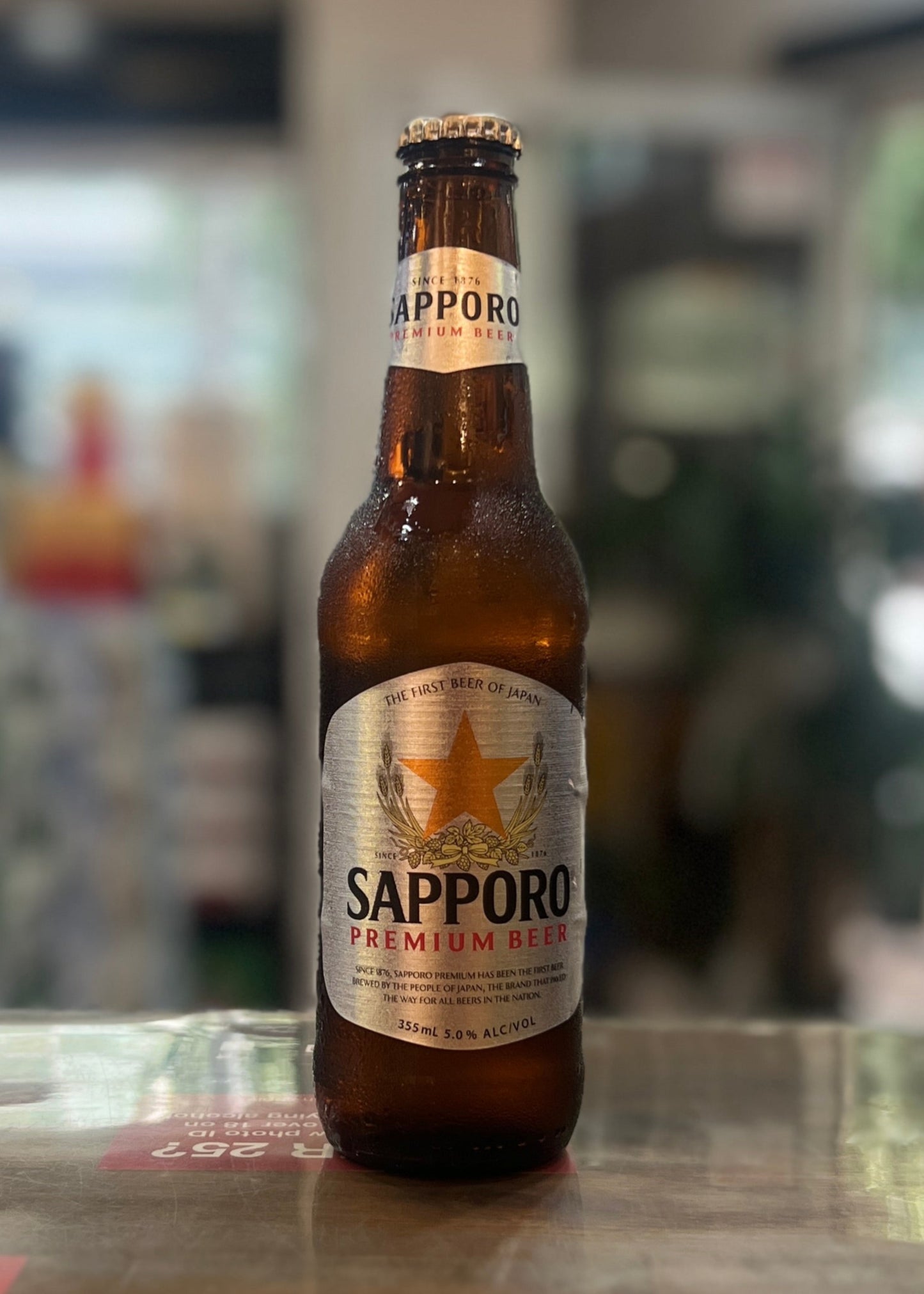 SAPPORO Premium Beer Bottle 355ml