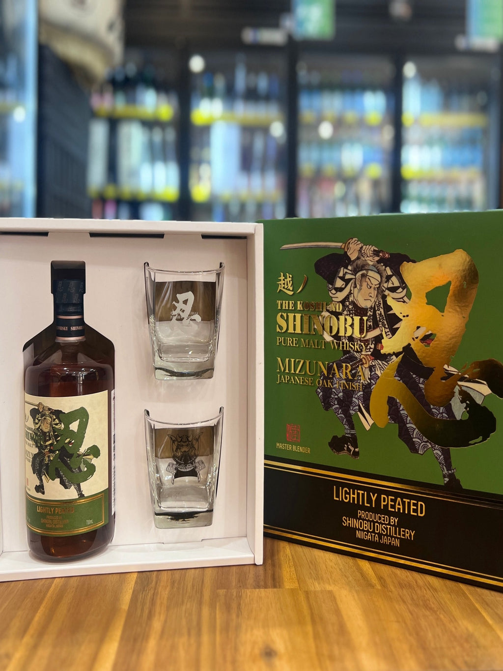 [Whisky] SHINOBU Lightly Peated Gift Set 700ml