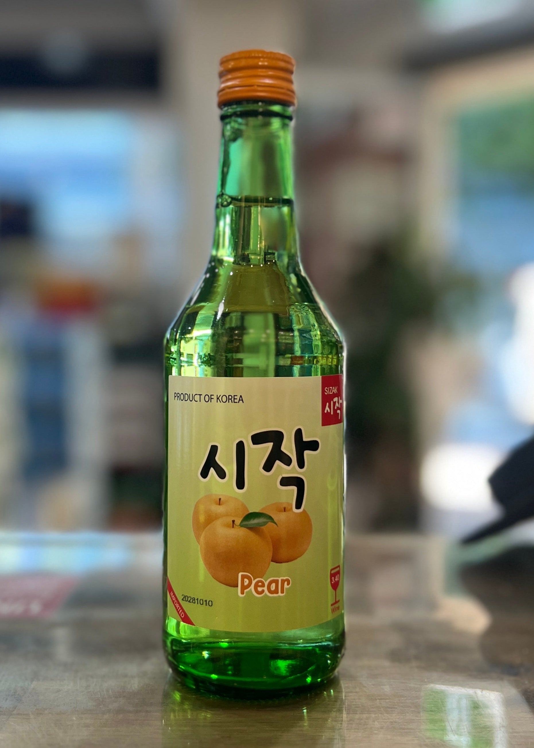 [Flavoured Soju] SIZAK Soju Pear 360ml