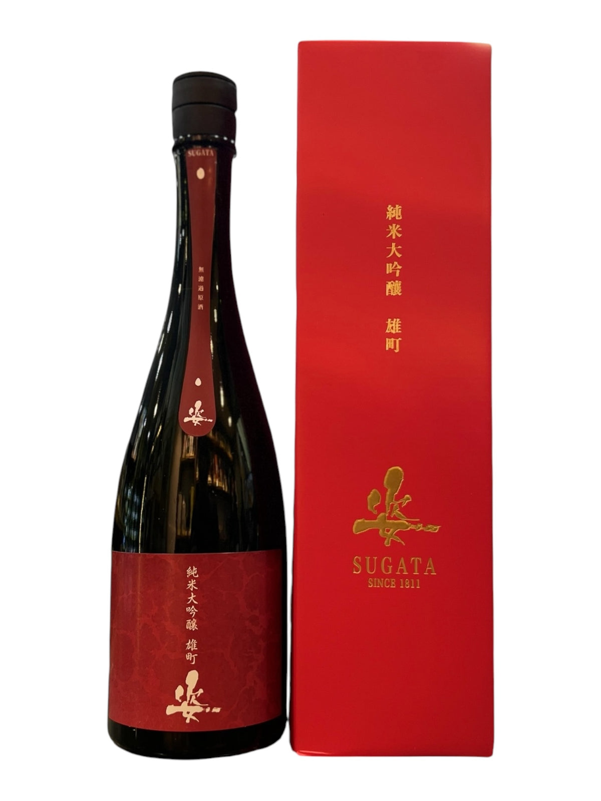 [Sake] SUGATA Junmai Daiginjo Omachi Muroka Genshu 720ml