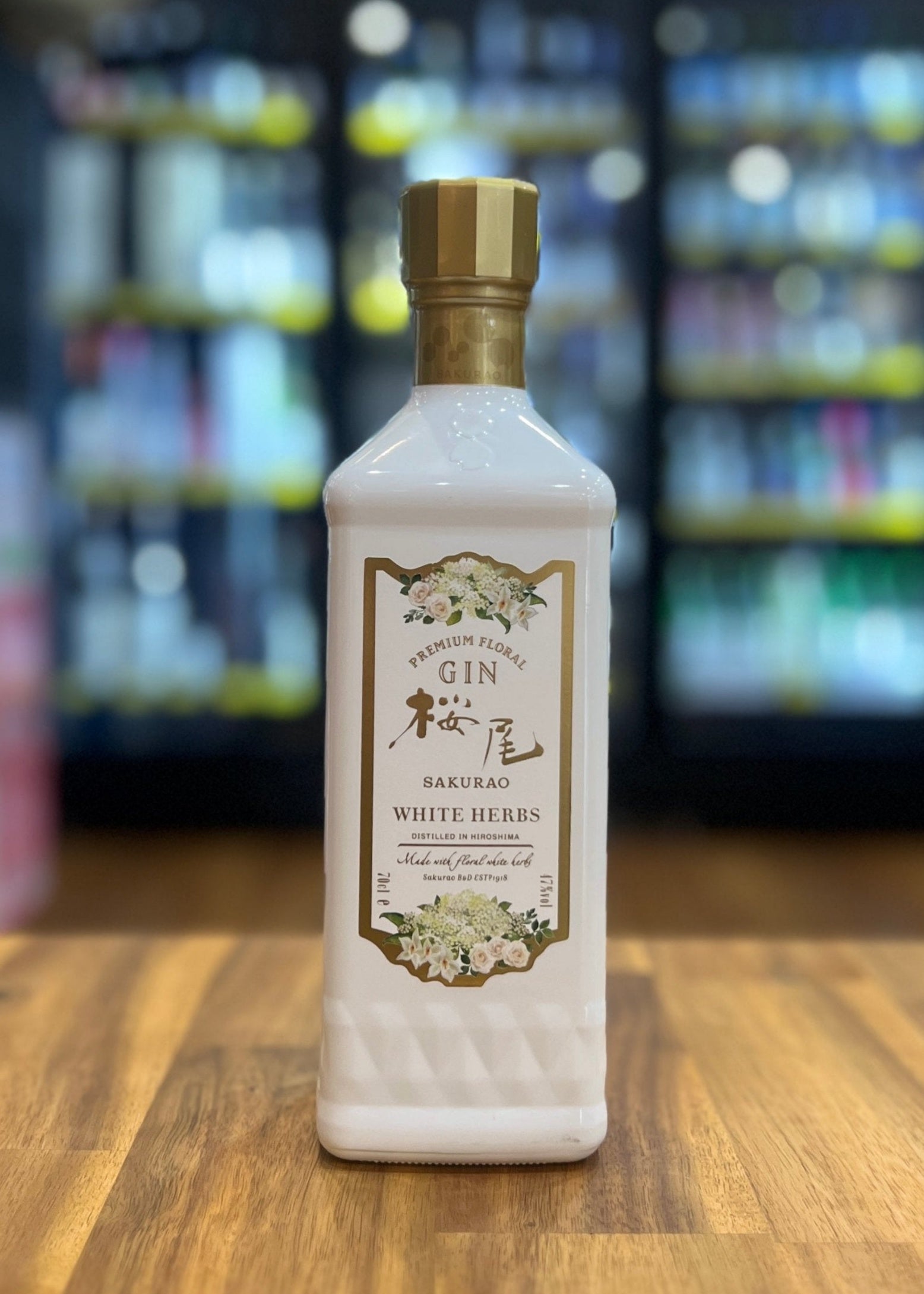 [Gin] SAKURAO White Herbs Gin 700ml