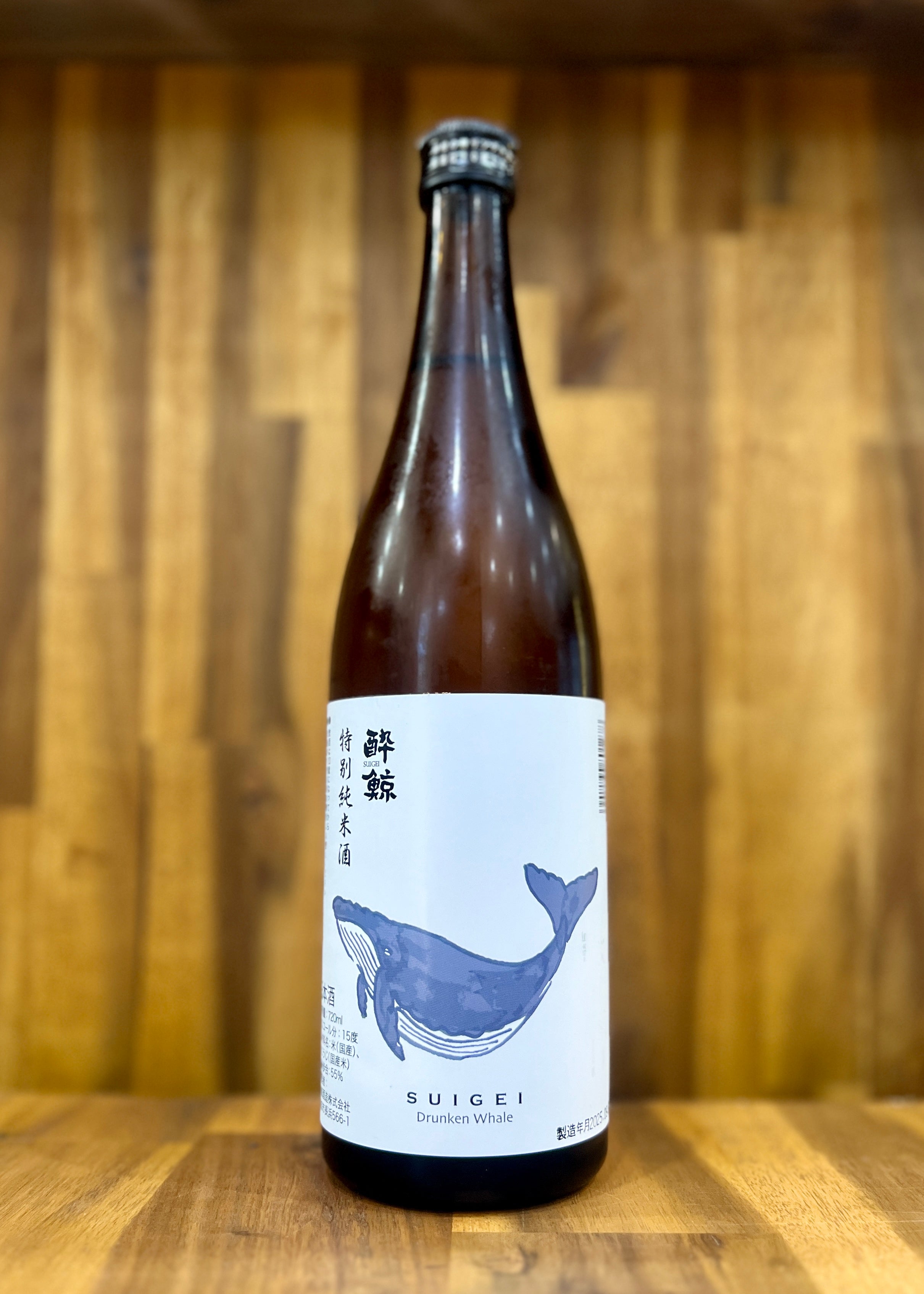 [Sake] SUIGEI Drunken Whale Tokubetsu Junmai 720ml